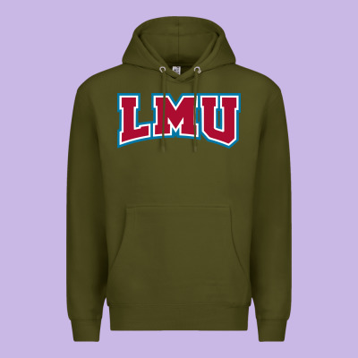 Lmu Lions Premium Hoodie Designed By Artisfamous