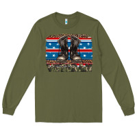 Army Green armed forces day veteran Long Sleeve Tee - Artiststas