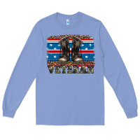Colony Blue armed forces day veteran Long Sleeve Tee - Artiststas