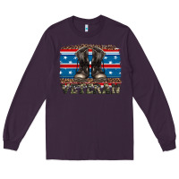 Plum armed forces day veteran Long Sleeve Tee - Artiststas