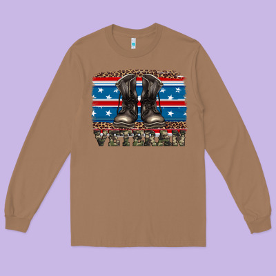 Armed Forces Day Veteran Long Sleeve Tee Designed By Artiststas