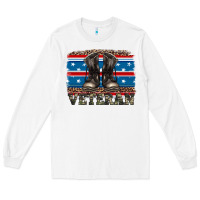 White armed forces day veteran Long Sleeve Tee - Artiststas
