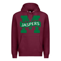 Burgundy manhattan jaspers Premium Hoodie - artisFamous