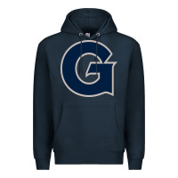 Navy georgetown hoyas Premium Hoodie - artisFamous