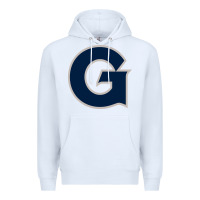 White georgetown hoyas Premium Hoodie - artisFamous