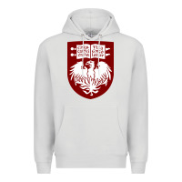 Dove Grey College of Chicago Premium Hoodie - artisFamous