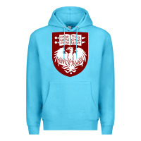 Ocean Blue College of Chicago Premium Hoodie - artisFamous