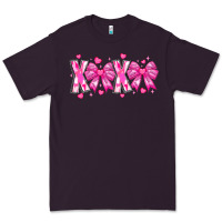 Plum XOXO Valentines Premium Tee - CowhideDigitalArt