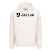 Pale Pink Vandercook College of Music Premium Hoodie - artisFamous