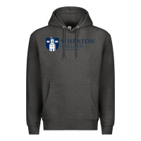 Charcoal Heather Wheaton College (Illinois) Premium Hoodie - artisFamous