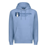 Colony Blue Wheaton College (Illinois) Premium Hoodie - artisFamous