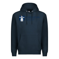 Navy Wheaton College (Illinois) Premium Hoodie - artisFamous