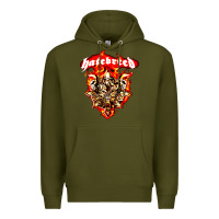 Army Green hatebreed 3 Premium Hoodie - artisFamous