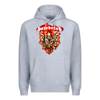 Heather Grey hatebreed 3 Premium Hoodie - artisFamous