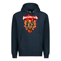 Navy hatebreed 3 Premium Hoodie - artisFamous
