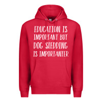 Cardinal dog sledding is importanter Premium Hoodie - artisFamous