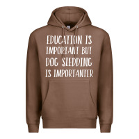 Chestnut dog sledding is importanter Premium Hoodie - artisFamous