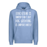 Colony Blue dog sledding is importanter Premium Hoodie - artisFamous