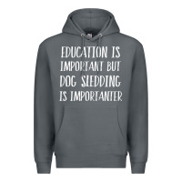 Rock dog sledding is importanter Premium Hoodie - artisFamous