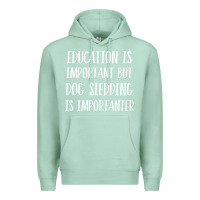 Seafoam dog sledding is importanter Premium Hoodie - artisFamous