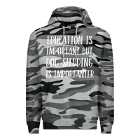 Slate Camo dog sledding is importanter Premium Hoodie - artisFamous