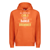 Carrot i raised a badass drummer Premium Hoodie - artisFamous