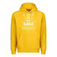 Lemon i raised a badass drummer Premium Hoodie - artisFamous