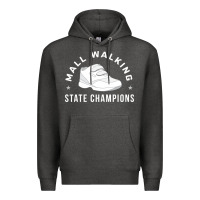 Charcoal Heather funny mall walking state champions Premium Hoodie - artisFamous