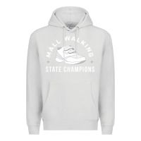 Dove Grey funny mall walking state champions Premium Hoodie - artisFamous