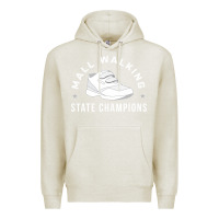 Oatmeal Heather funny mall walking state champions Premium Hoodie - artisFamous
