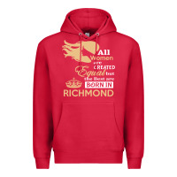 Cardinal women are born in richmond Premium Hoodie - artisFamous