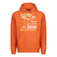 Carrot women are born in richmond Premium Hoodie - artisFamous