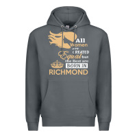 Rock women are born in richmond Premium Hoodie - artisFamous