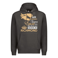 Smoke women are born in richmond Premium Hoodie - artisFamous