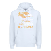 White women are born in richmond Premium Hoodie - artisFamous