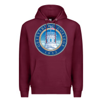 Burgundy gettysburg college Premium Hoodie - artisFamous