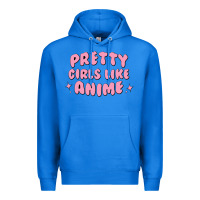 True Royal Pretty Girls Like Anime Premium Hoodie - artisFamous