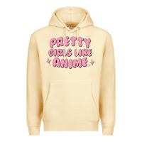 Pina Colada Pretty Girls Like Anime Premium Hoodie - artisFamous