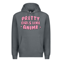 Rock Pretty Girls Like Anime Premium Hoodie - artisFamous