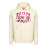 Sandshell Pretty Girls Like Anime Premium Hoodie - artisFamous