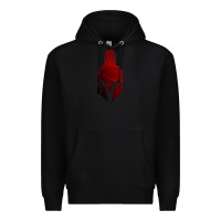 Black Spartan Premium Hoodie - artisFamous