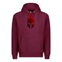 Burgundy Spartan Premium Hoodie - artisFamous