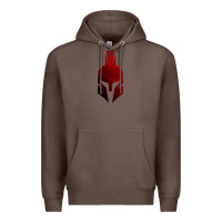 Coffee Spartan Premium Hoodie - artisFamous