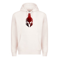 Pale Pink Spartan Premium Hoodie - artisFamous