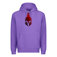 Purple Spartan Premium Hoodie - artisFamous