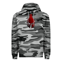 Slate Camo Spartan Premium Hoodie - artisFamous