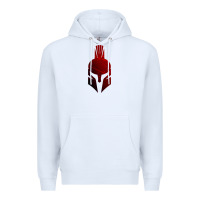 White Spartan Premium Hoodie - artisFamous