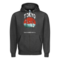 Charcoal Heather Tokyo Zipper Hoodie - Bettercallsaul