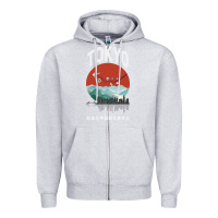 Heather Grey Tokyo Zipper Hoodie - Bettercallsaul