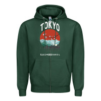 Sports Green Tokyo Zipper Hoodie - Bettercallsaul